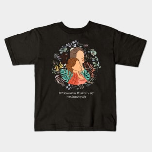 international women's day 2023 embrace equity 2023 Kids T-Shirt